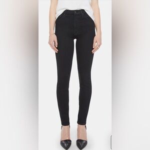 MOTHER Women's Black Skinny Jeans